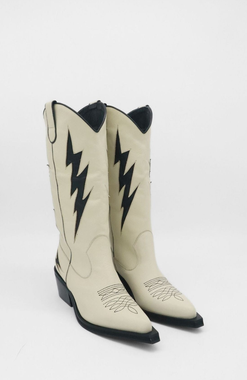 Stivali New York Kiss Western Cowboy Boots In Multi