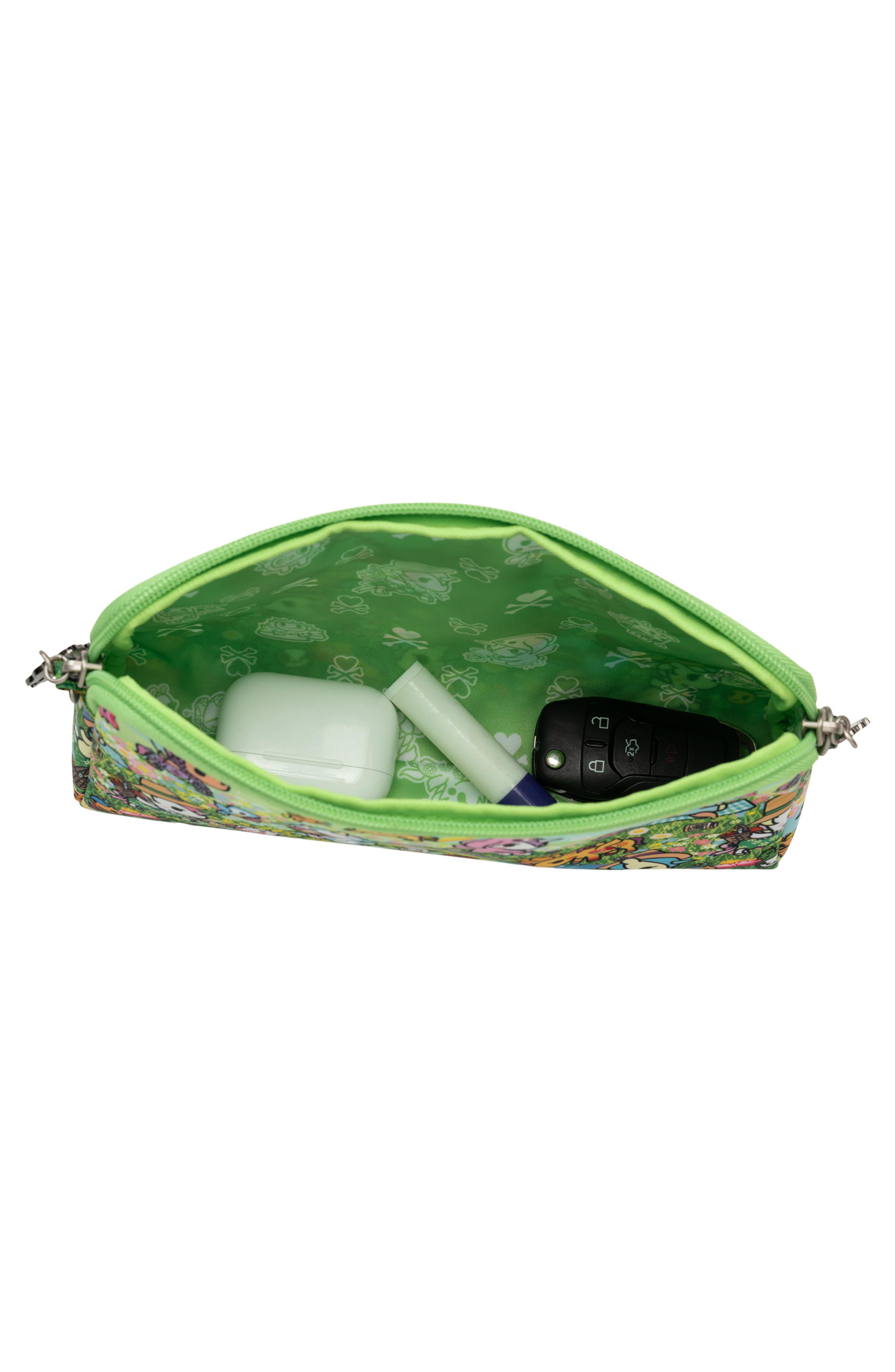 Be Set Zip Top Case, Alternate, color, MEADOW BLOOMS