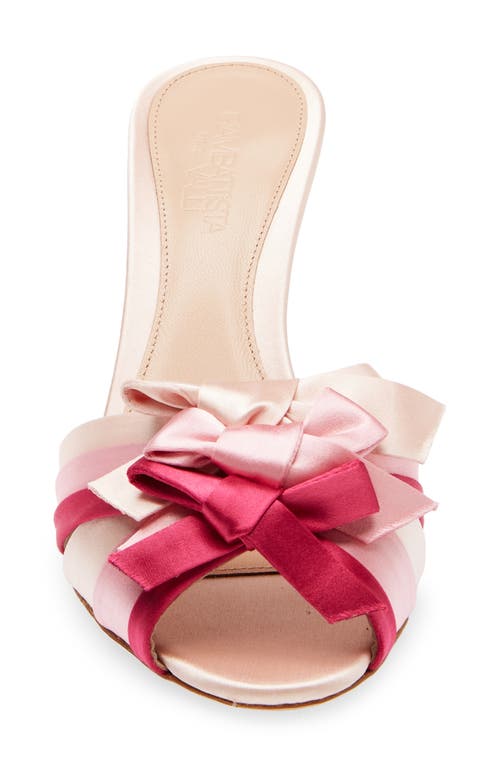 Giambattista Valli Satin Slide Sandal