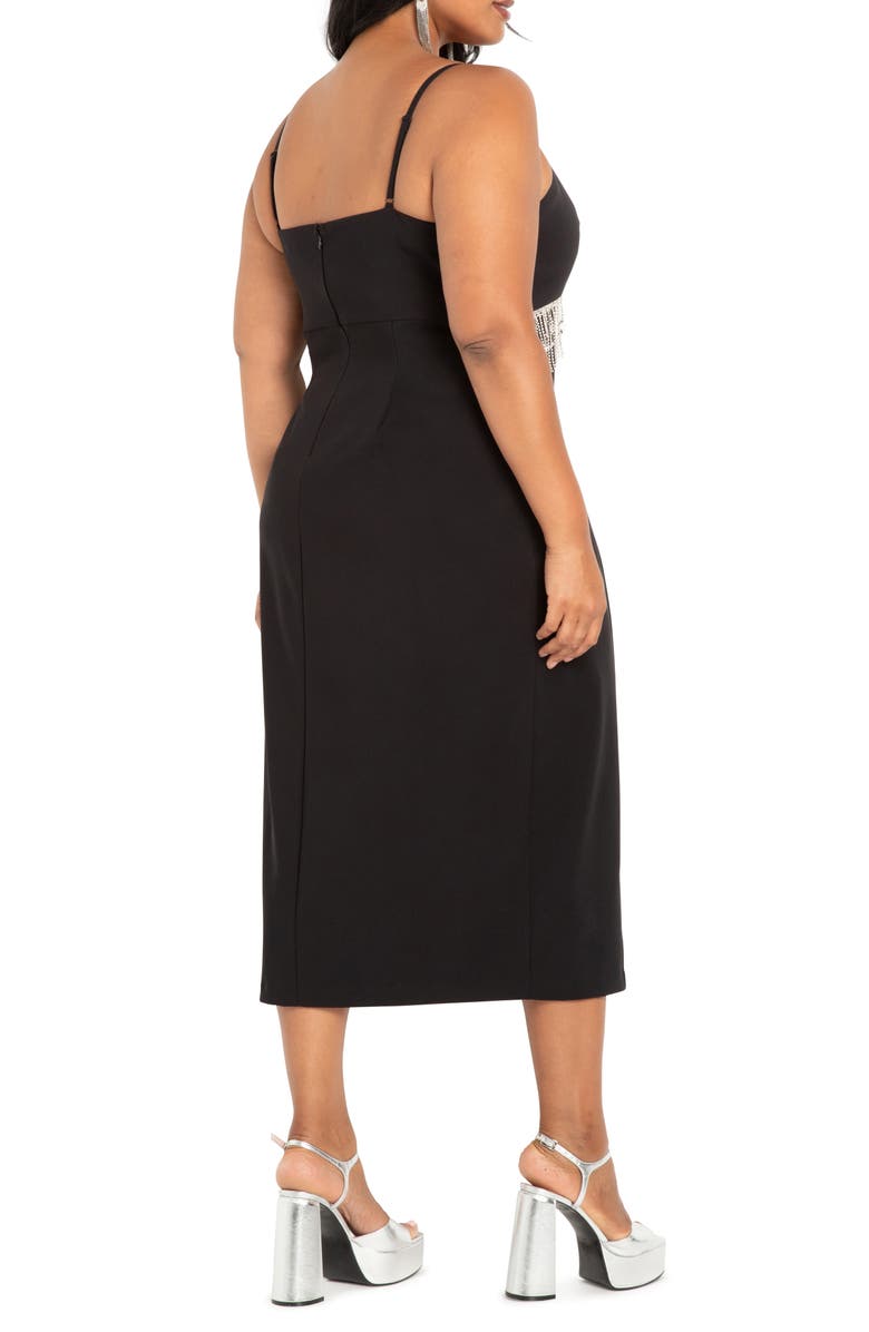 ELOQUII Collectors Embellished Midi Dress, Alternate, color,