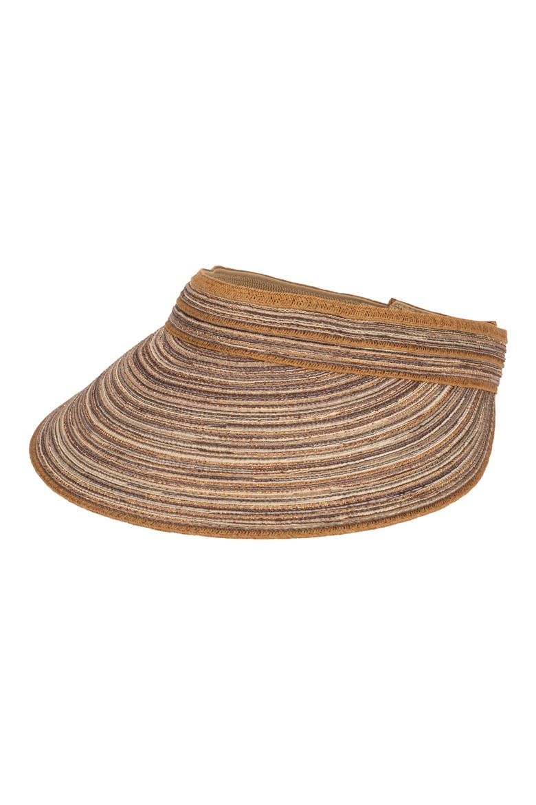 UPF 50+ Visor, Main, color, BROWN