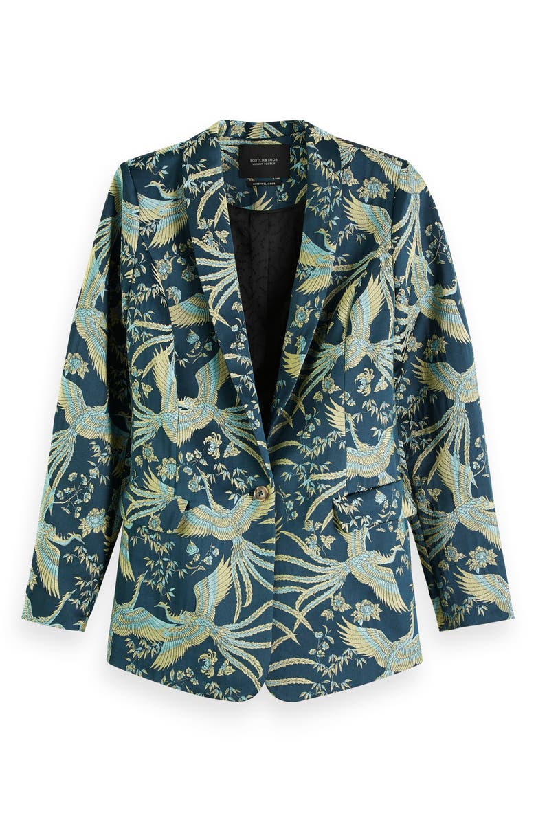 Scotch & Soda Jacquard Blazer, Alternate, color, 
