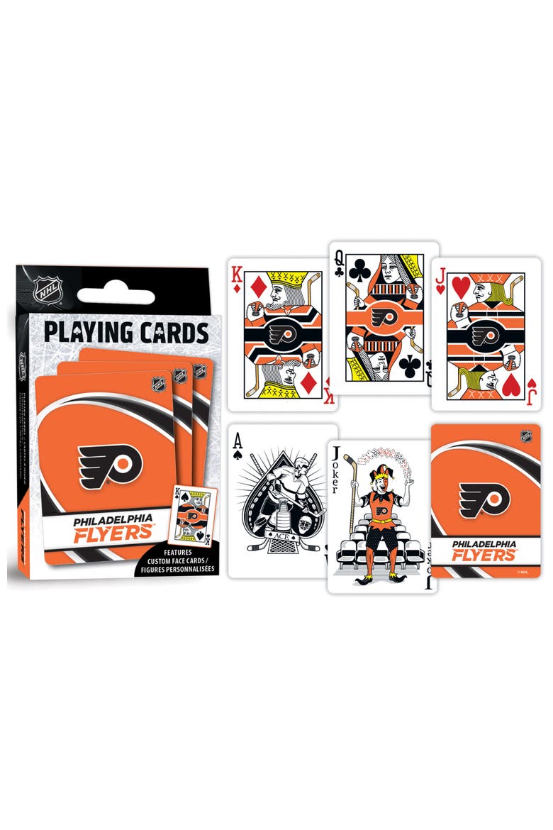Philadelphia Flyers Playing Cards, Alternate, color, Multicolor