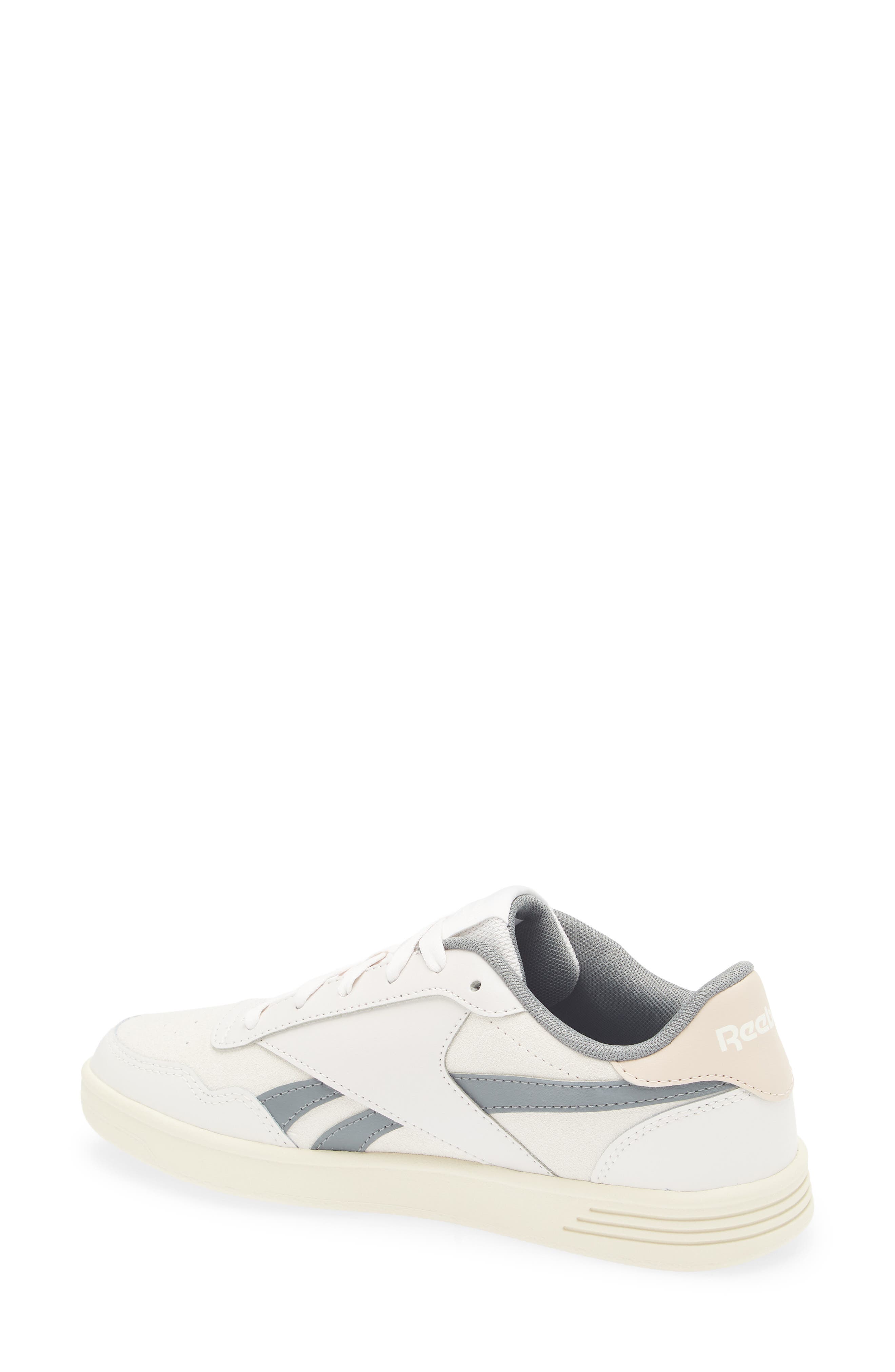 Reebok Court Advance Sneaker, Alternate, color, Beige Grey4 Chalk