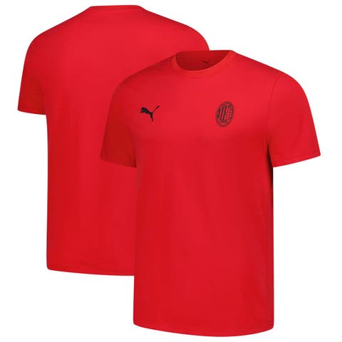 Men's Puma Red AC Milan 2025/26 ftblESS T-Shirt