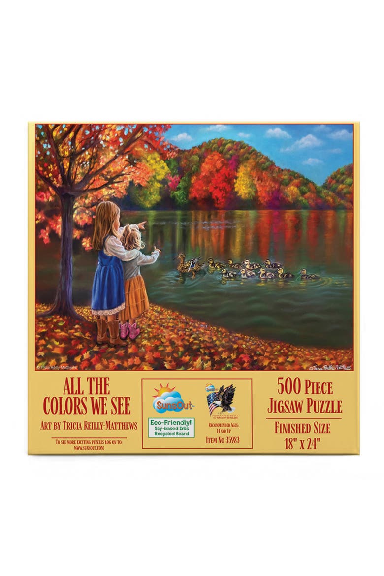 All the Colors We See 500 piece Jigsaw Puzzle for Adults, Alternate, color, Multicolor