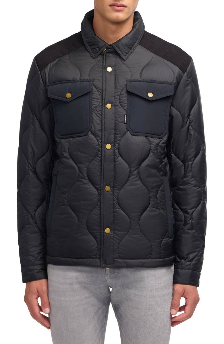 Scotch & Soda Ivik Quilted Shirt Jacket, Main, color, 