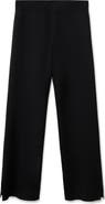 MANGO Side Slit Knit Pants
