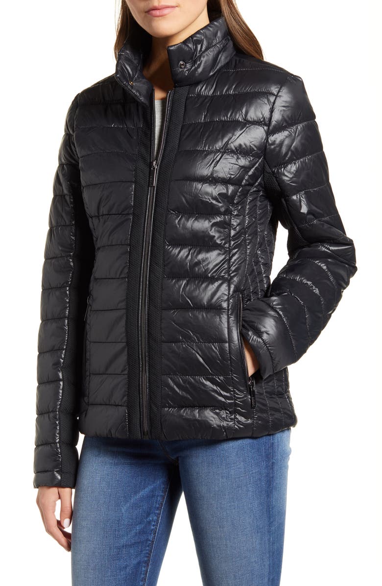 Marc New York Packable Mesh Puffer Jacket, Alternate, color,