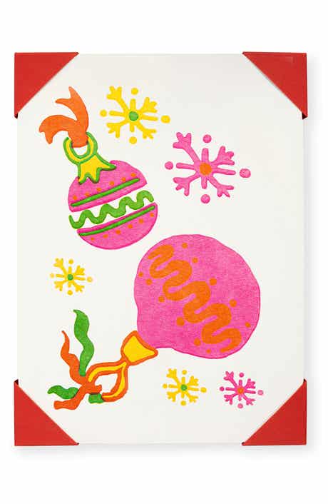 Archivist Gallery Baubles 5-Pack Holiday Greeting Cards