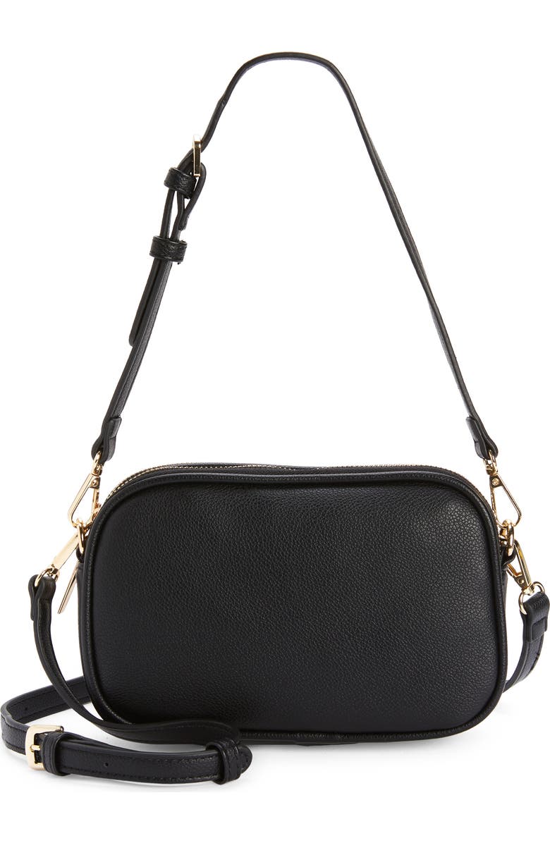 Mali + Lili Eryn Vegan Leather Crossbody Bag, Main, color,