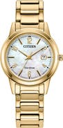 Citizen Eco-Drive Mother-of-Pearl Bracelet Watch, 29.4mm