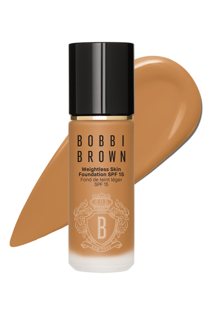 Bobbi Brown Weightless Skin Oil-Controlling Foundation SPF 15 with Hyaluronic Acid, Main, color, Golden (W-074)
