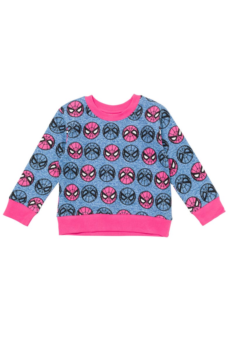 Spider-Man Avengers Pullover Sweatshirt, Main, color, Blue