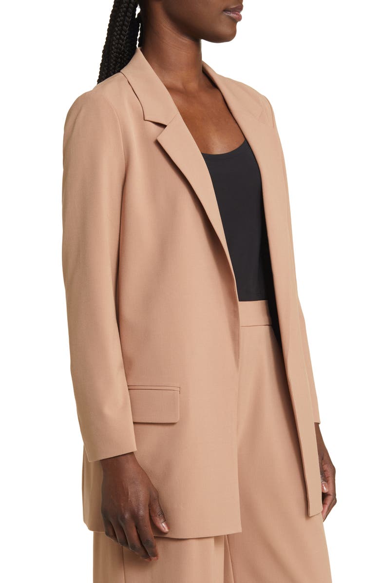 AllSaints Aleida Blazer, Alternate, color, Fawn Brown