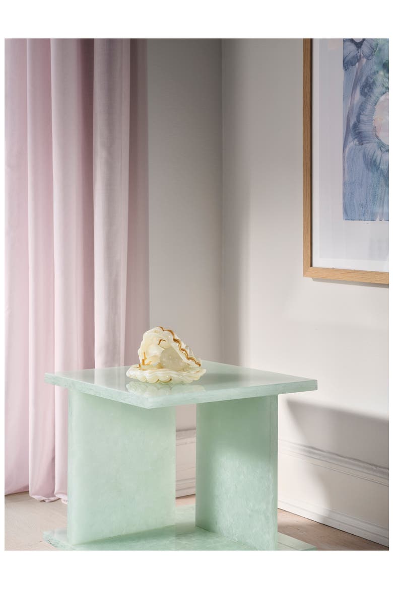 Glass Shell Decor, Alternate, color, SAND