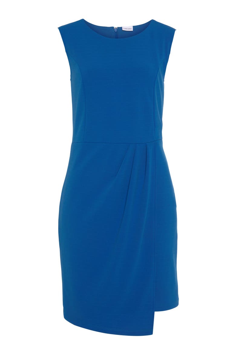 Asymmetrical Hem Dress, Alternate, color, Blue