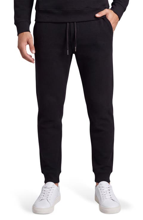 Textured Waffle Knit Jogger Pants