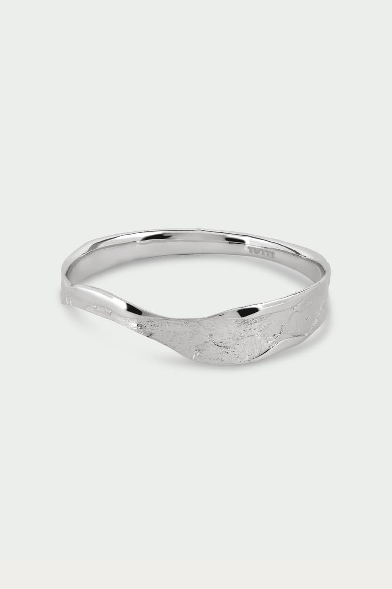 Edge Bangle, Main, color, Silver
