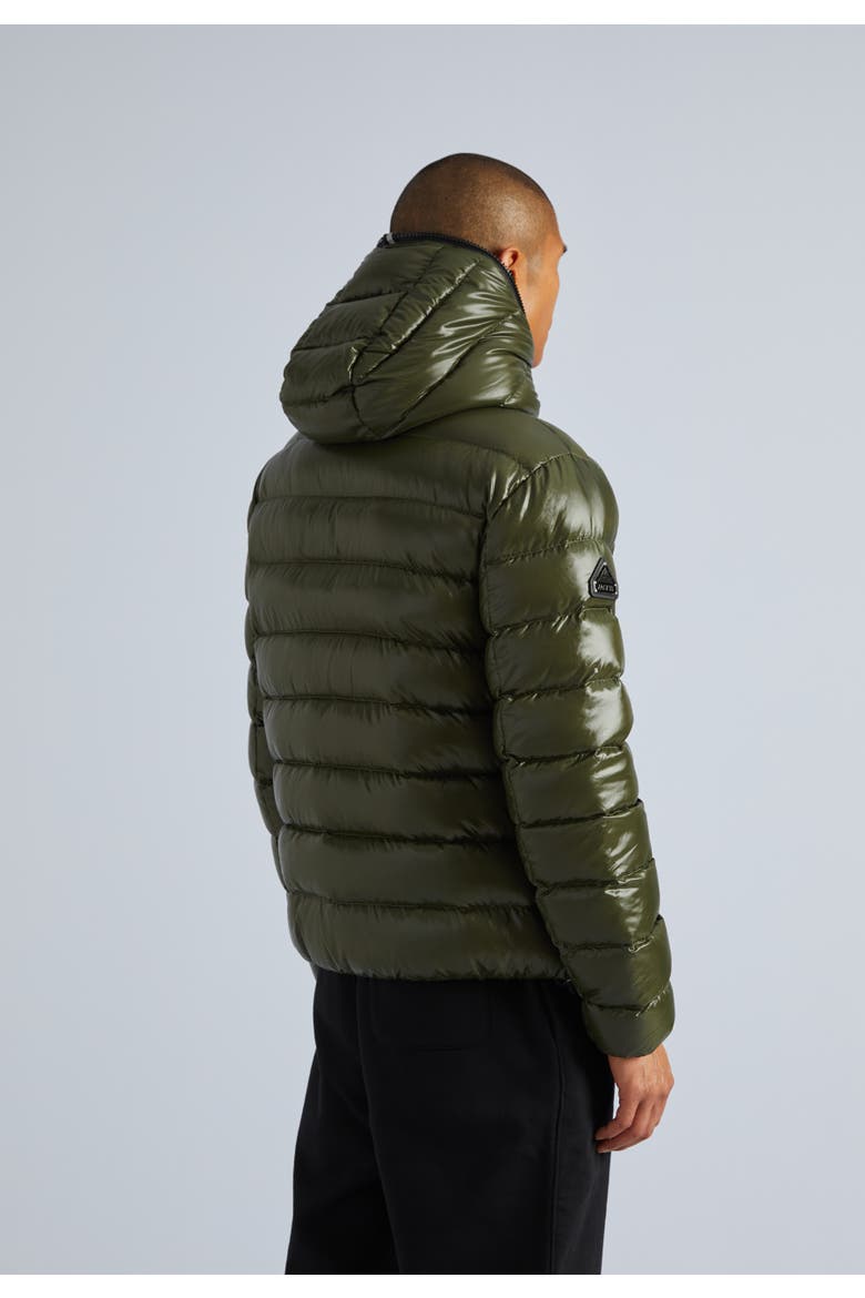 Hooded Insulated Jacket, Alternate, color, Olive
