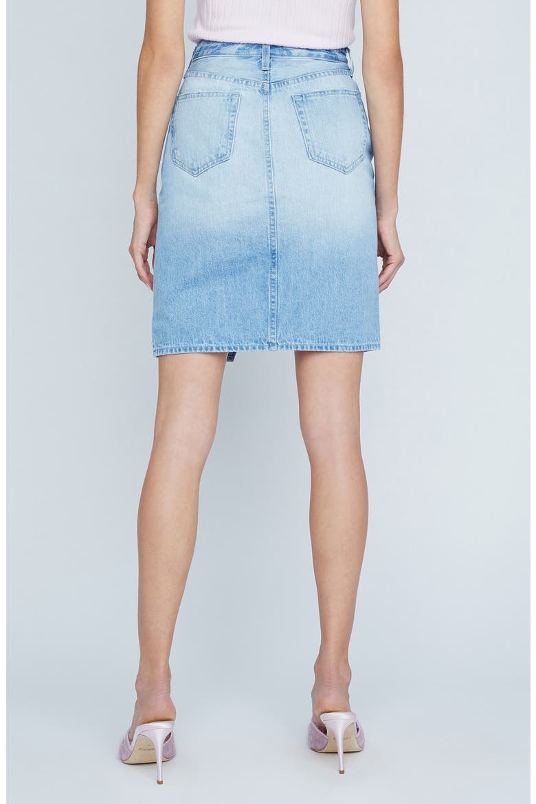 Tylee Denim Skirt, Alternate, color, PALISADE