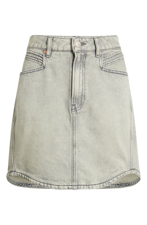 Hugo Boss Boss Orange Curved Hem Denim Skirt