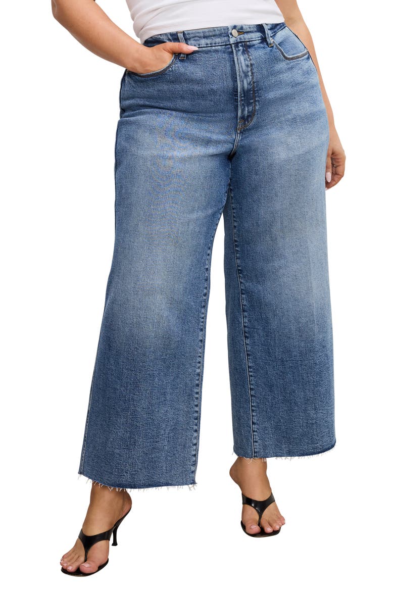 Good Skate Ankle Wide Leg Jeans, Alternate, color, INDIGO978