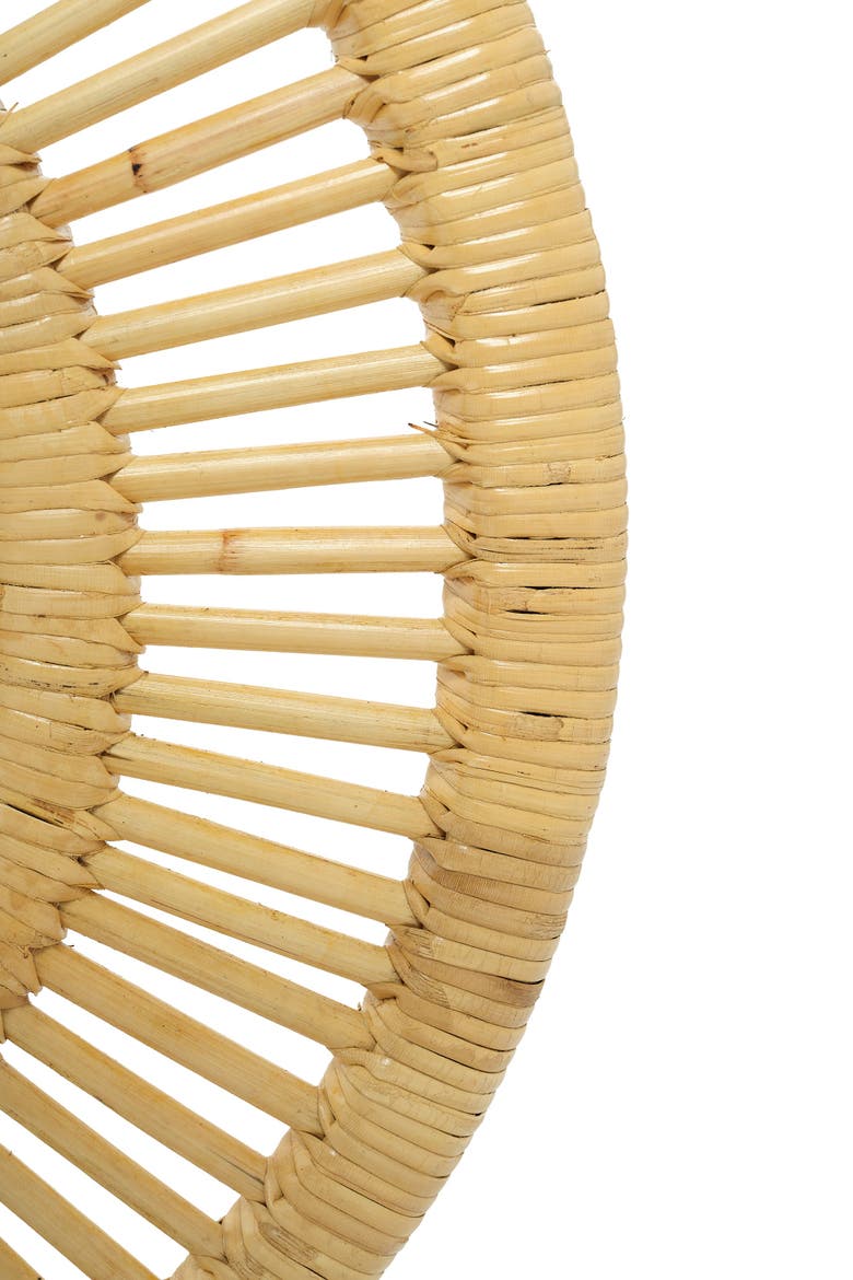 Round Mirror, Alternate, color, Natural