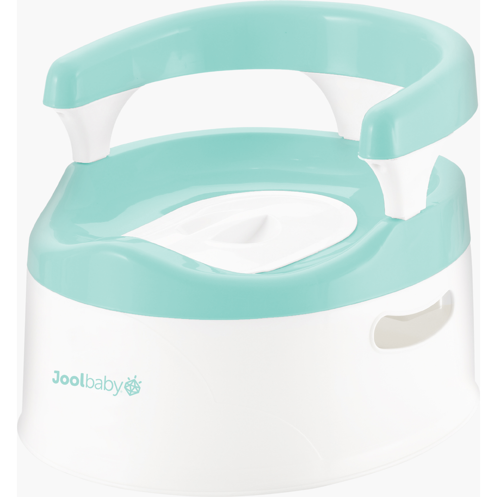 Jool Baby Handled Potty Chair Toilet Training Seat In Aqua