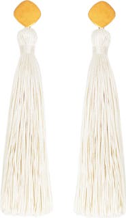 Petit Moments Fringe Tassel Linear Earrings