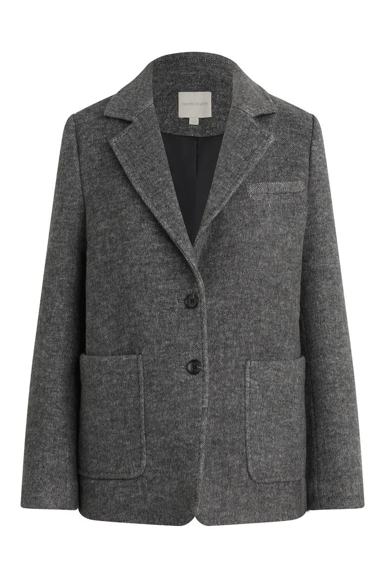 The Cheshire Jacket, Alternate, color, GREY TWILL