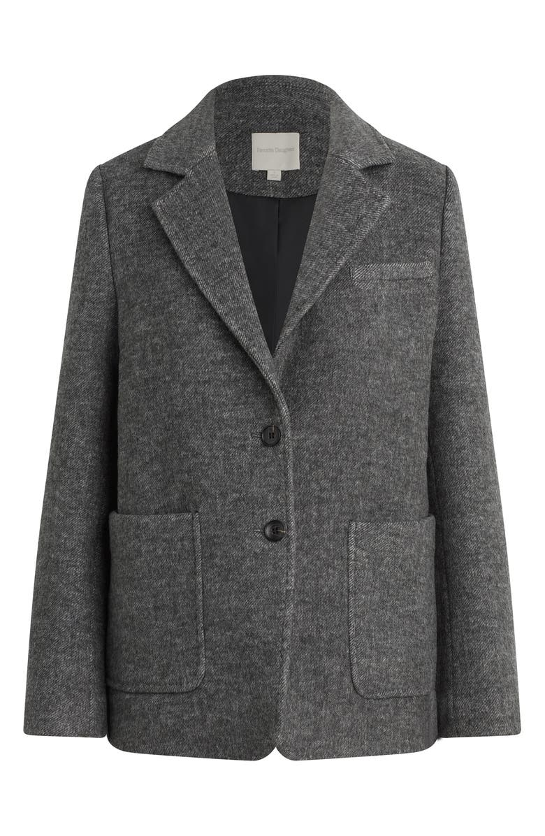 Favorite Daughter The Cheshire Jacket, Alternate, color, Grey Twill