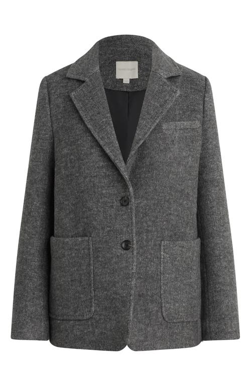 Favorite Daughter The Cheshire Coat Grey Twill In Gray