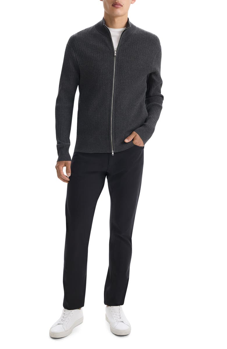 Theory Riland Cable Zip Cardigan, Alternate, color, 