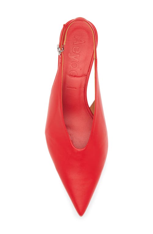 AEYDE AEYDE OTI SLINGBACK POINTED TOE PUMP