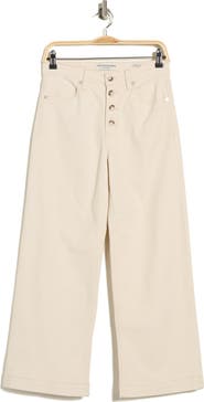 Scotch & Soda The Wave High Waist Crop Wide Leg Jeans