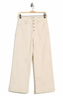 Scotch & Soda The Wave High Waist Crop Wide Leg Jeans