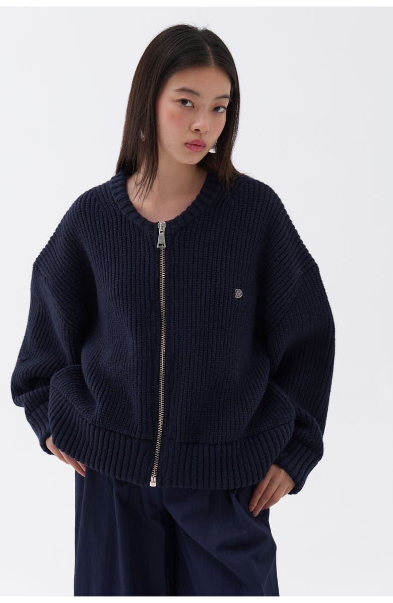 Nocturne Oversized Knit Cardigan, Main, color,