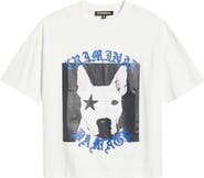 CRIMINAL DAMAGE Star Dog Cotton Graphic T-Shirt