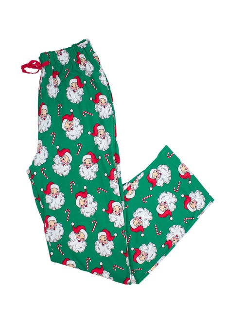Rufflebutts Modal Blend Gender Inclusive Adult Pajama Pants In Green