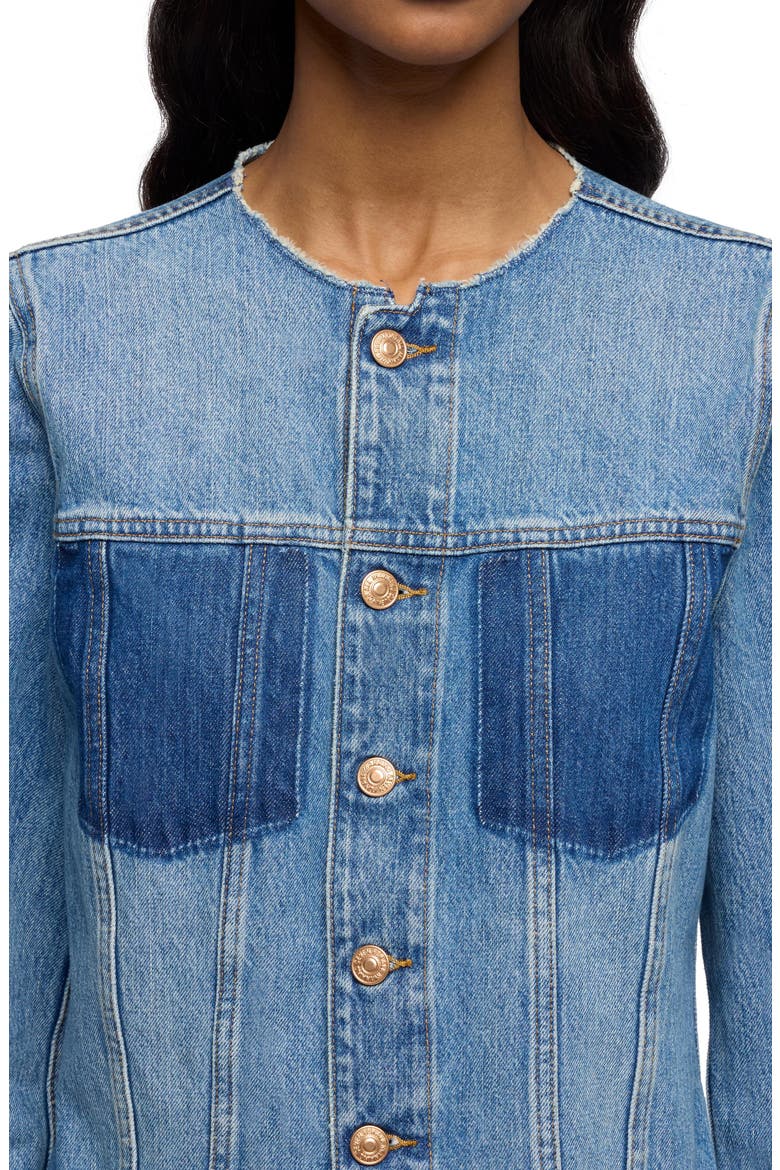 Vicky Denim Jacket, Alternate, color, SHADOWCREST
