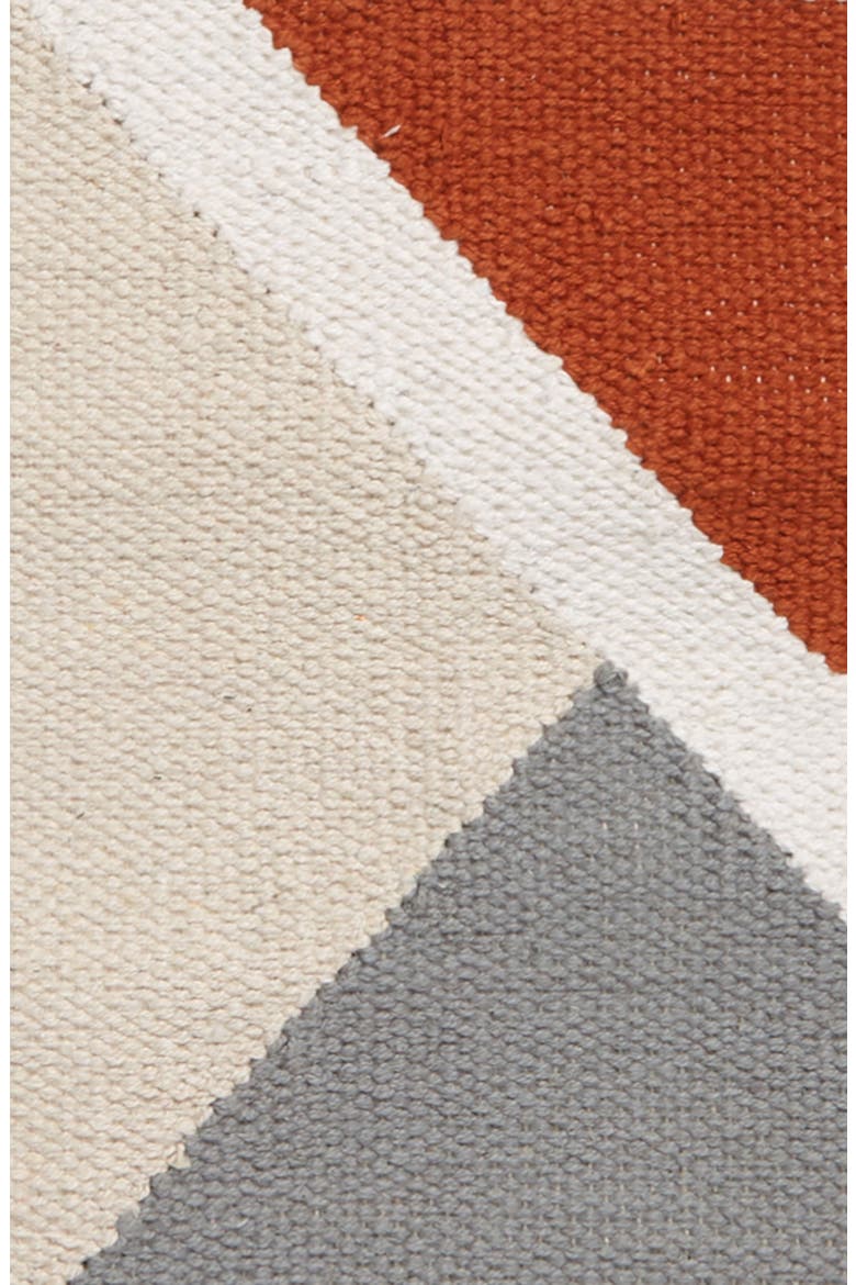 The Mendocino Kilim Cotton Bath Rug, Alternate, color, CLAY