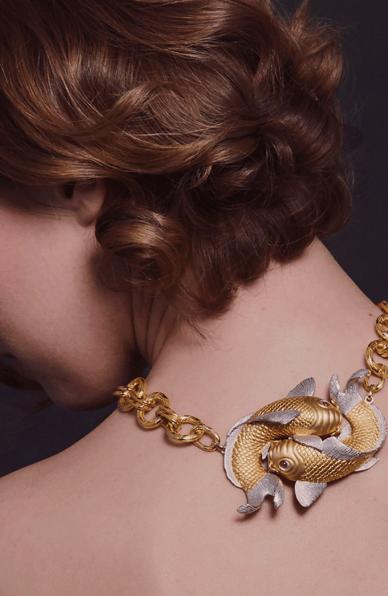 Samantha Siu - New York The Eternity Necklace, Alternate, color, Gold / Green Jasper