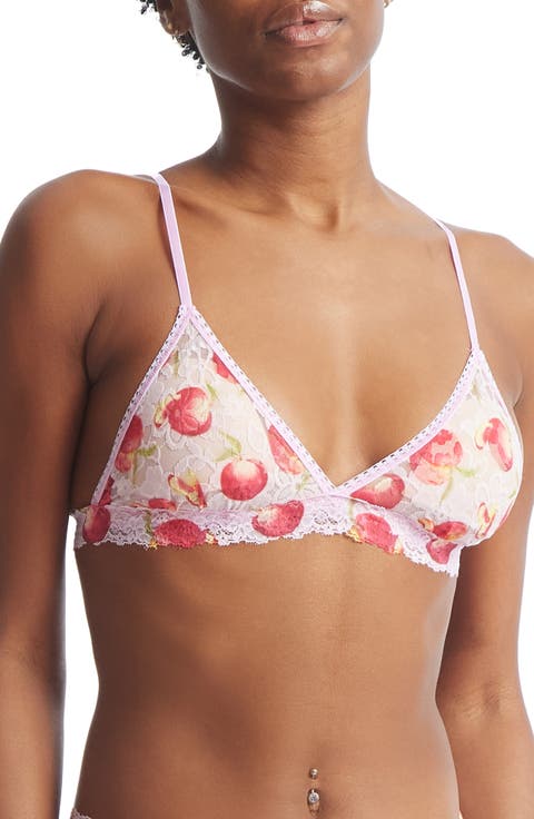 Daily Lace™ Print Padded Triangle Bralette