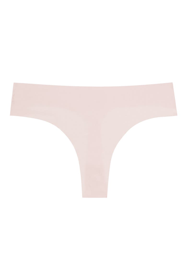Soft Seamless Thong, Alternate, color, ROSE QUARTZ