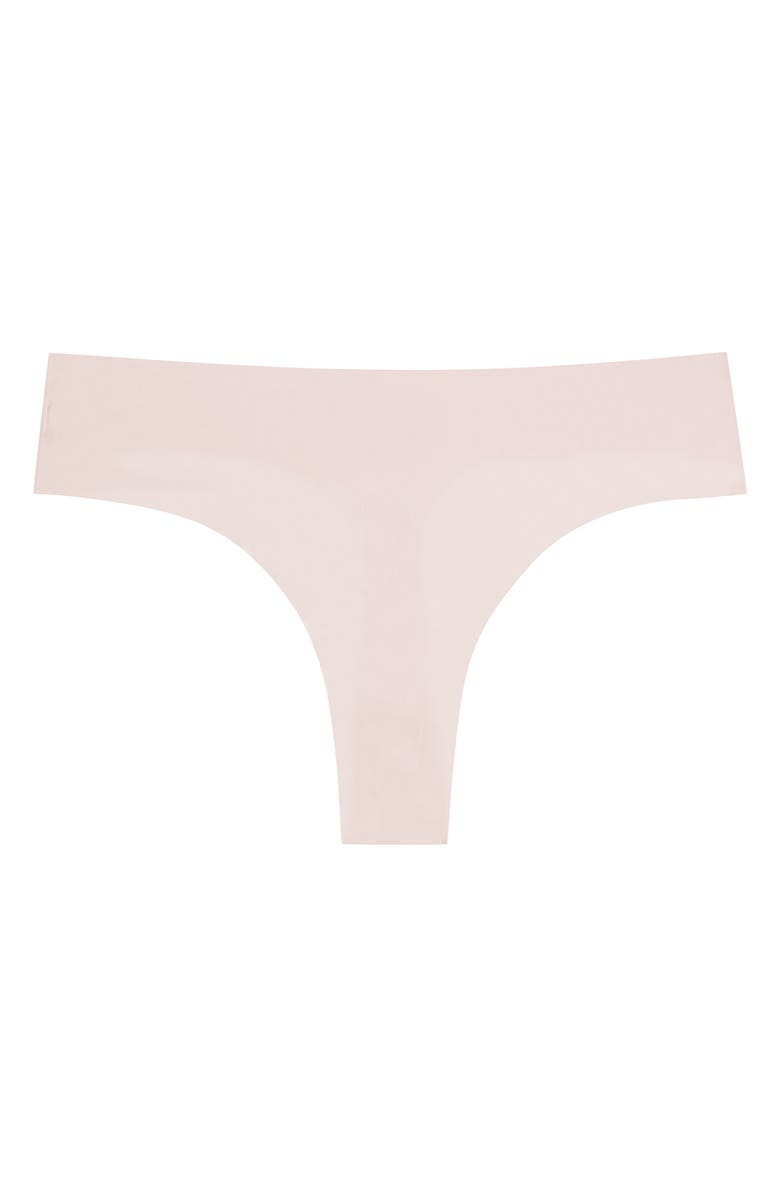 Uwila Warrior Soft Seamless Thong, Alternate, color, Rose Quartz