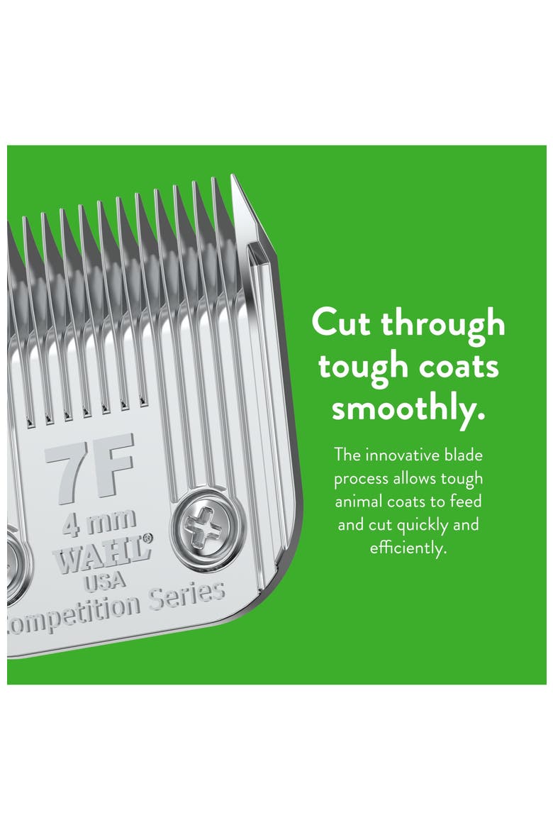 7F Detachable Blade with 1/4" Cut Length, Alternate, color, Chrome