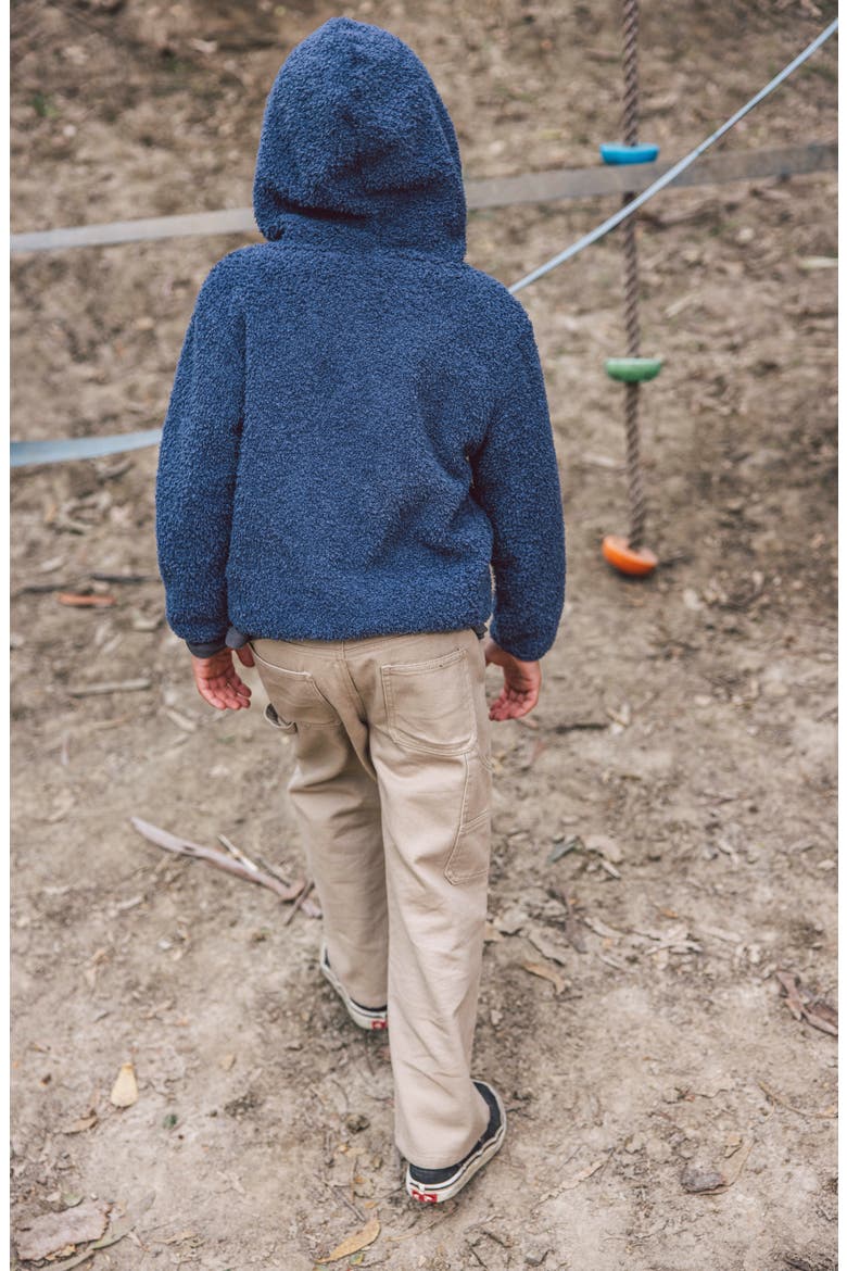 Kids' Rocky Fleece Hoodie, Alternate, color, CROWN BLUE