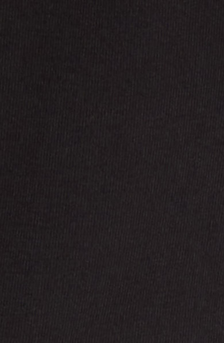 Fraiche by J Pleated Wide Sleeve Knit Jumpsuit, Alternate, color, Black