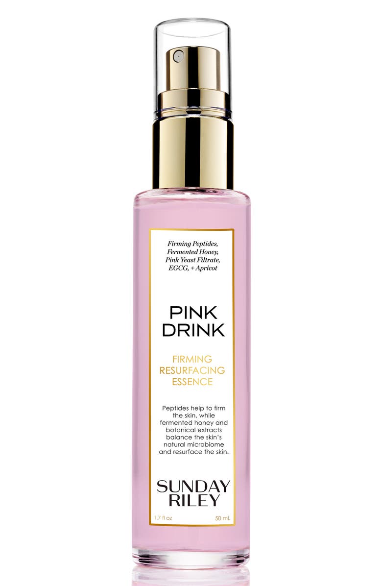 Sunday Riley Pink Drink Firming Resurfacing Essence, Main, color, 